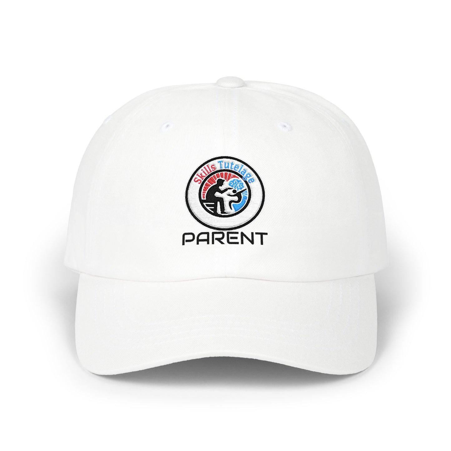 Dad Parent Embroidered Classic Cap — Minimalist New Parent Gift