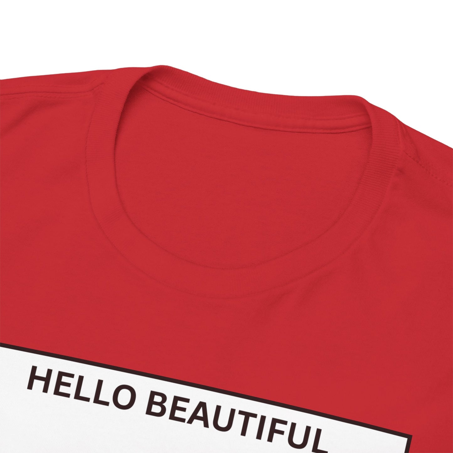 Hello Beautiful Sign Language T-Shirt — ASL Floral Graphic Tee