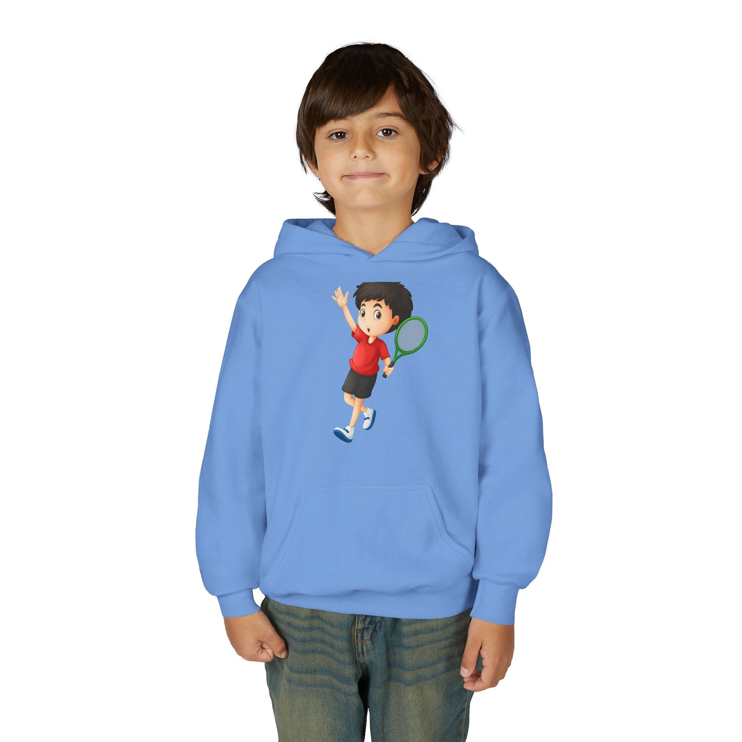 Men's Tennis Hoodie - Activewear Sweatshirt, Sports Hoodie, Birthday Gift, Tennis Lover Apparel, Cozy Top