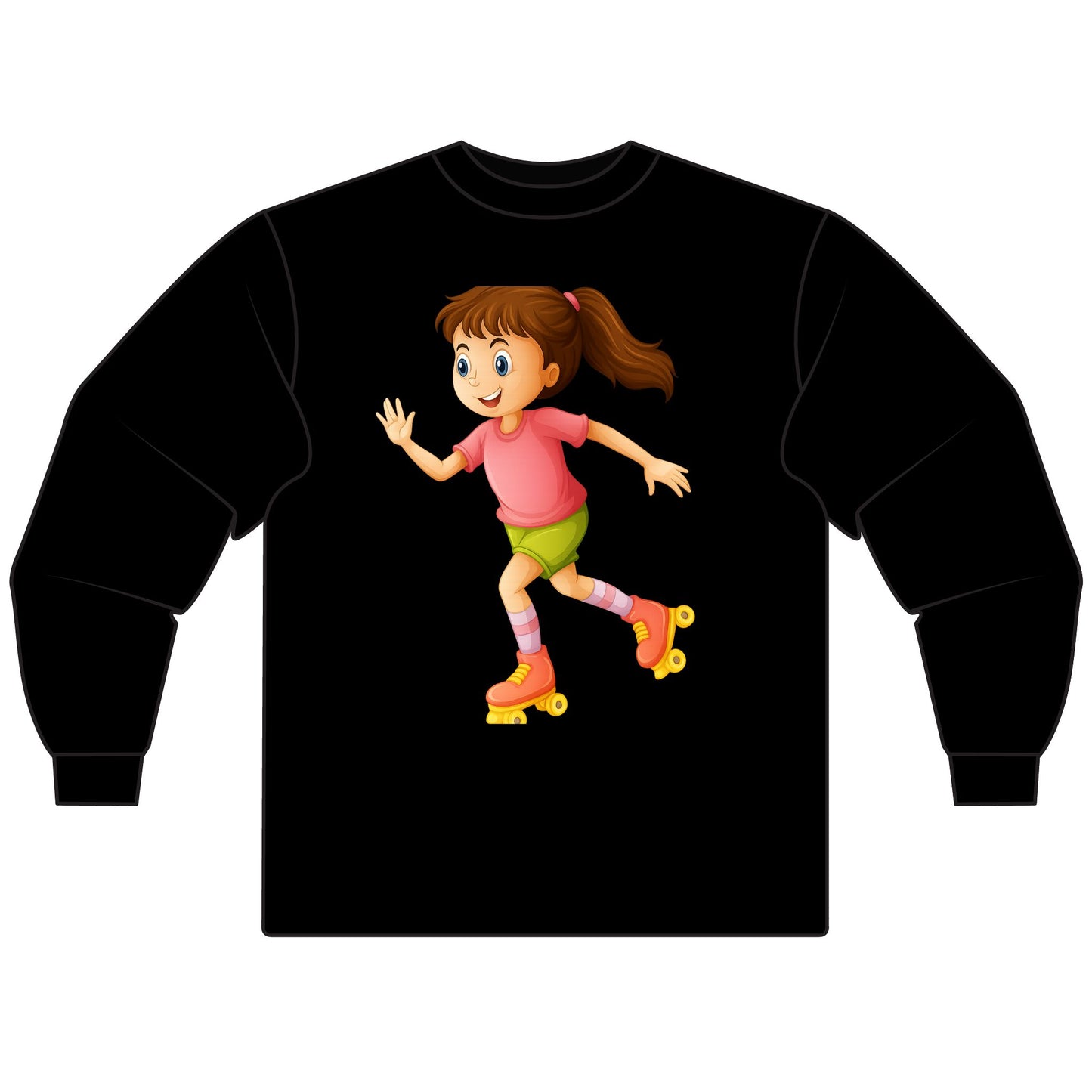 Roller Skating Long Sleeve T-Shirt