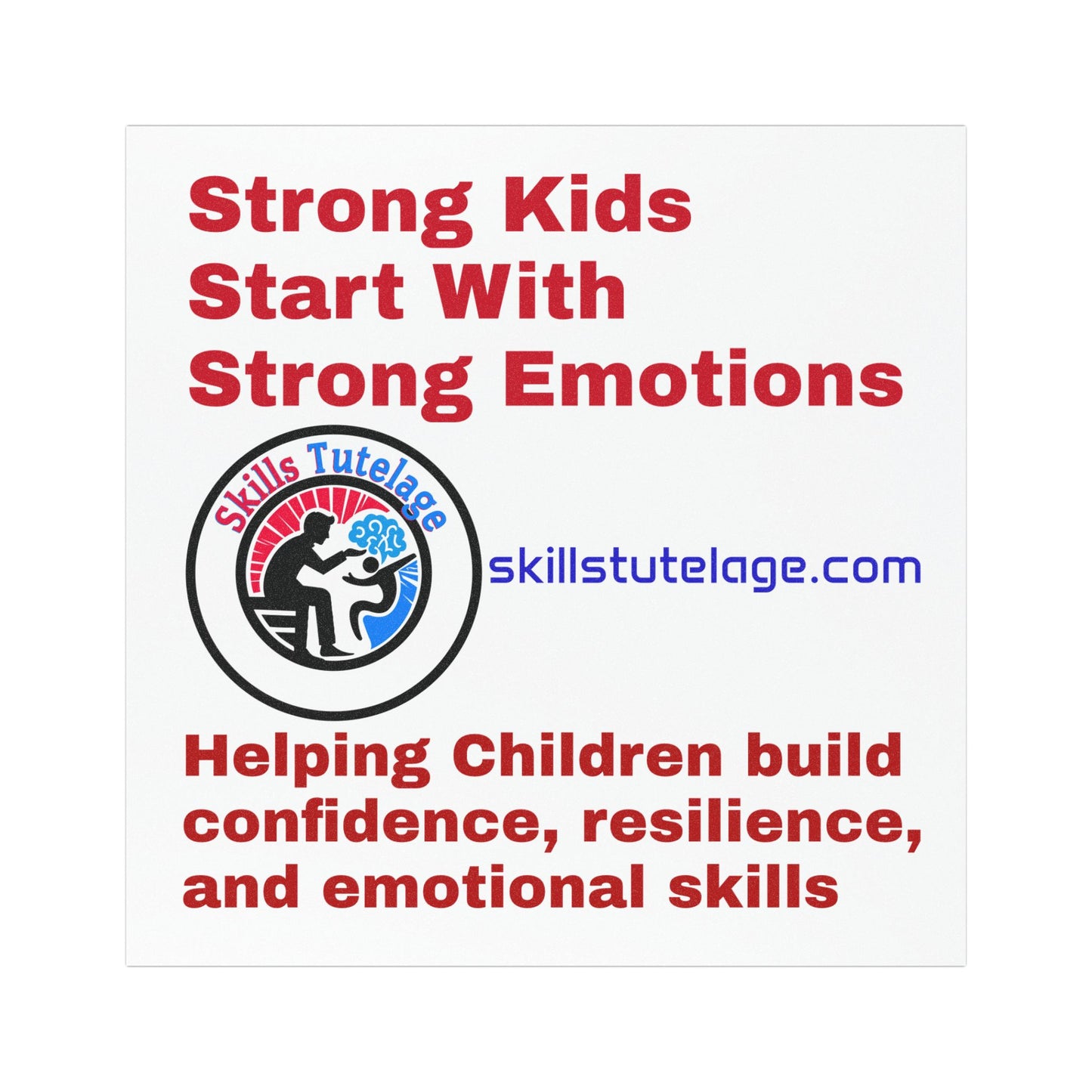 Skills Tutelage Car Magnet