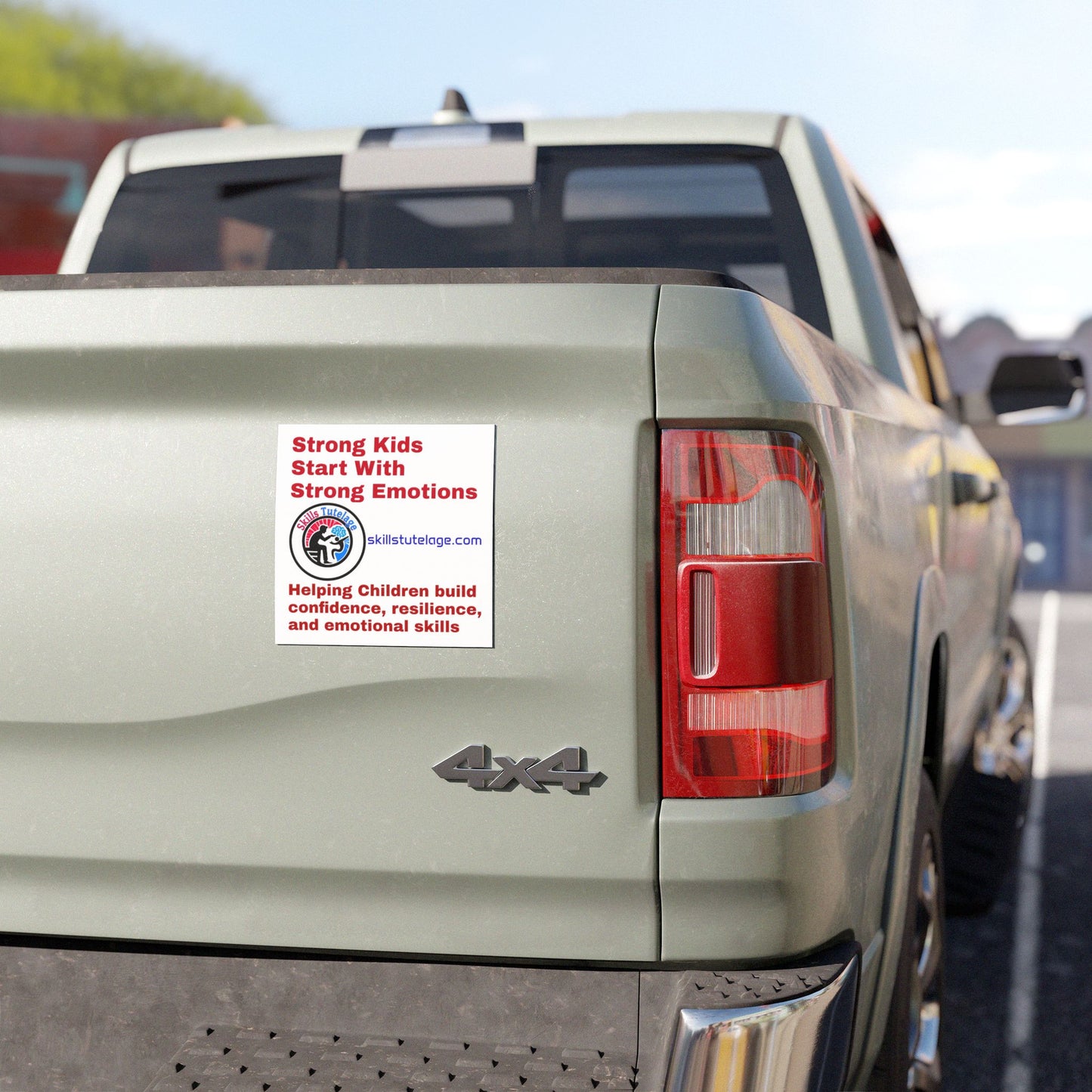 Skills Tutelage Car Magnet