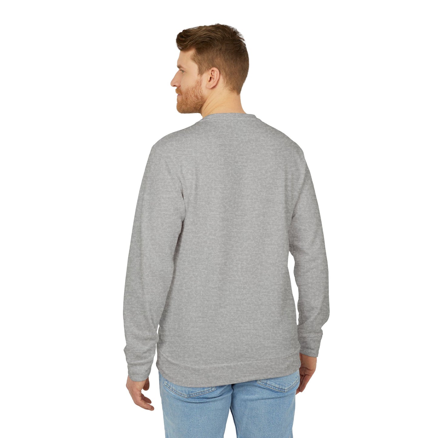 Blessed Hand Sign Crewneck Sweatshirt — adidas Unisex Fleece