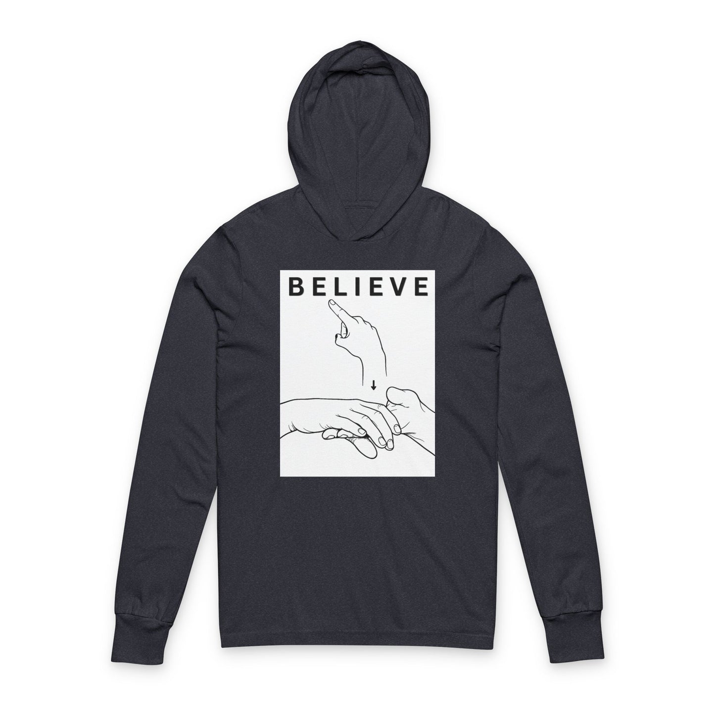 Believe Sign Language Hoodie