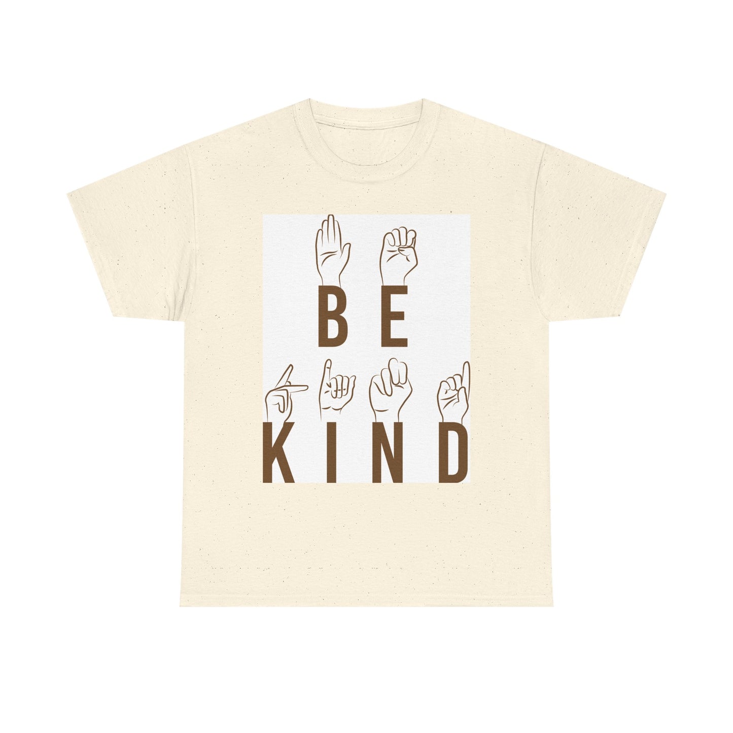 Be Kind ASL T-Shirt — Sign Language Positive Message Tee