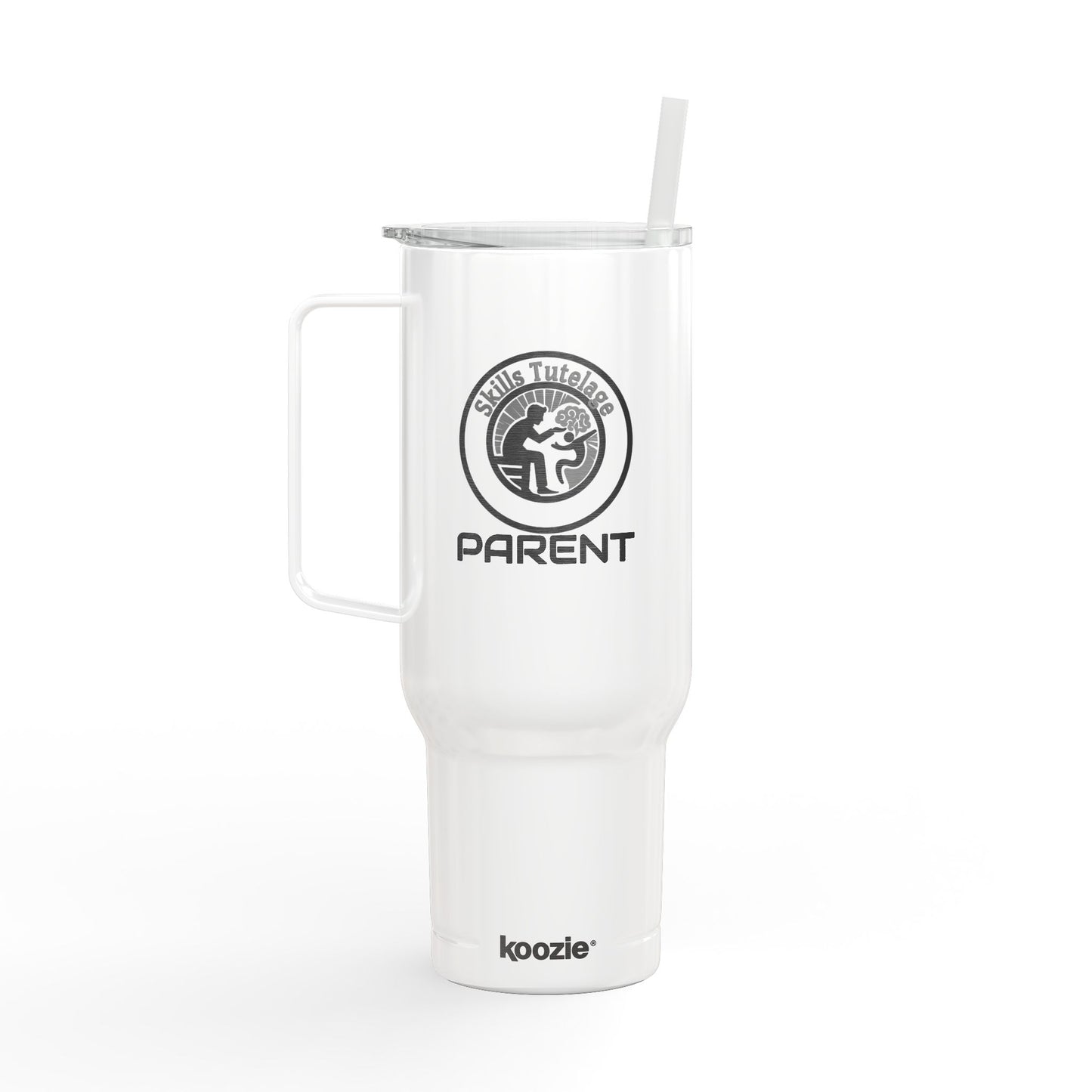 Insulated Tumbler for Active Parents | Engraved Water Bottle, Travel Mug, Personalized Drinkware, Fitness Accessory, Gift for Moms and Dads