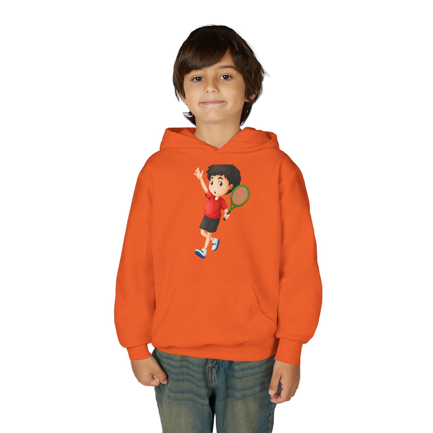 Men's Tennis Hoodie - Activewear Sweatshirt, Sports Hoodie, Birthday Gift, Tennis Lover Apparel, Cozy Top