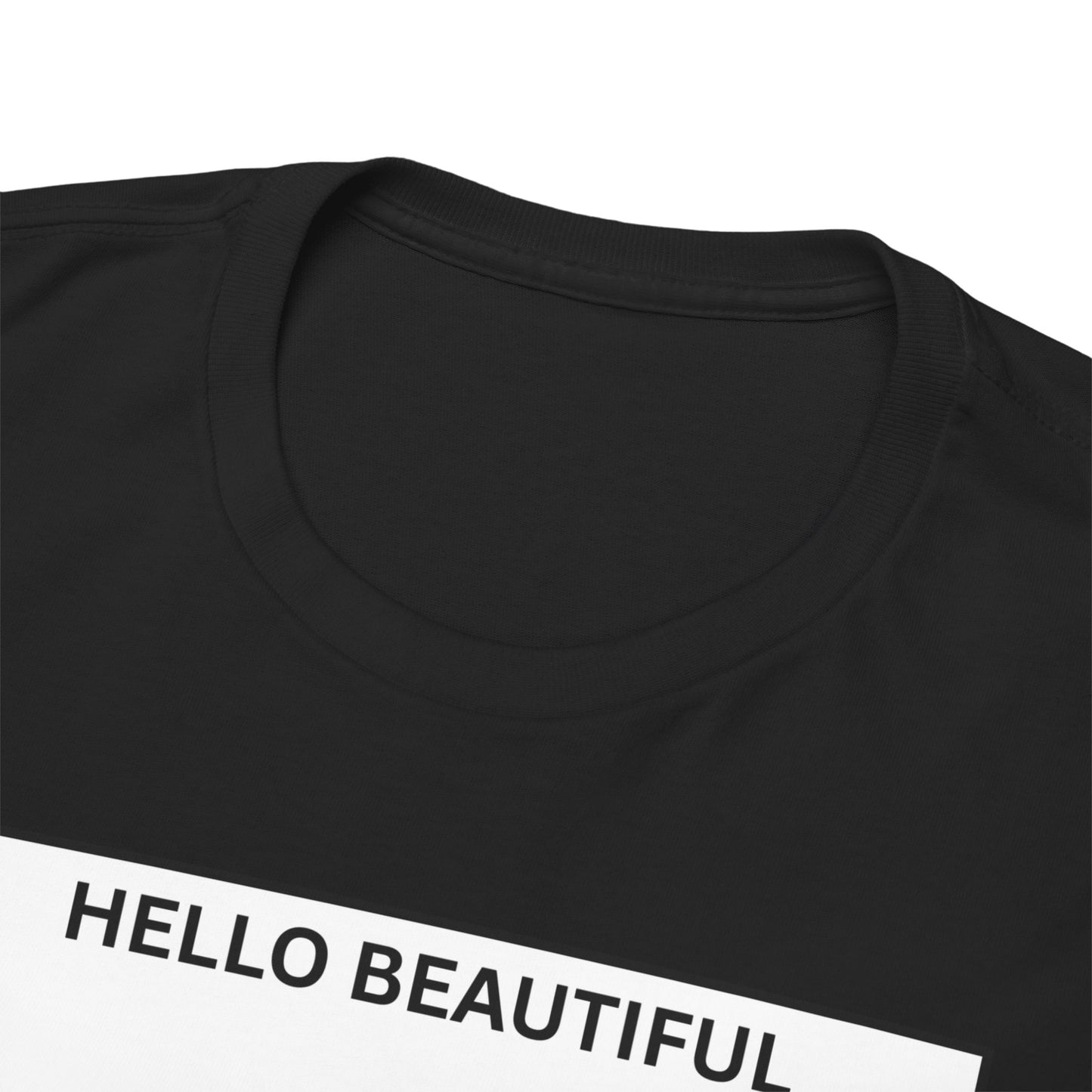 Hello Beautiful Sign Language T-Shirt — ASL Floral Graphic Tee