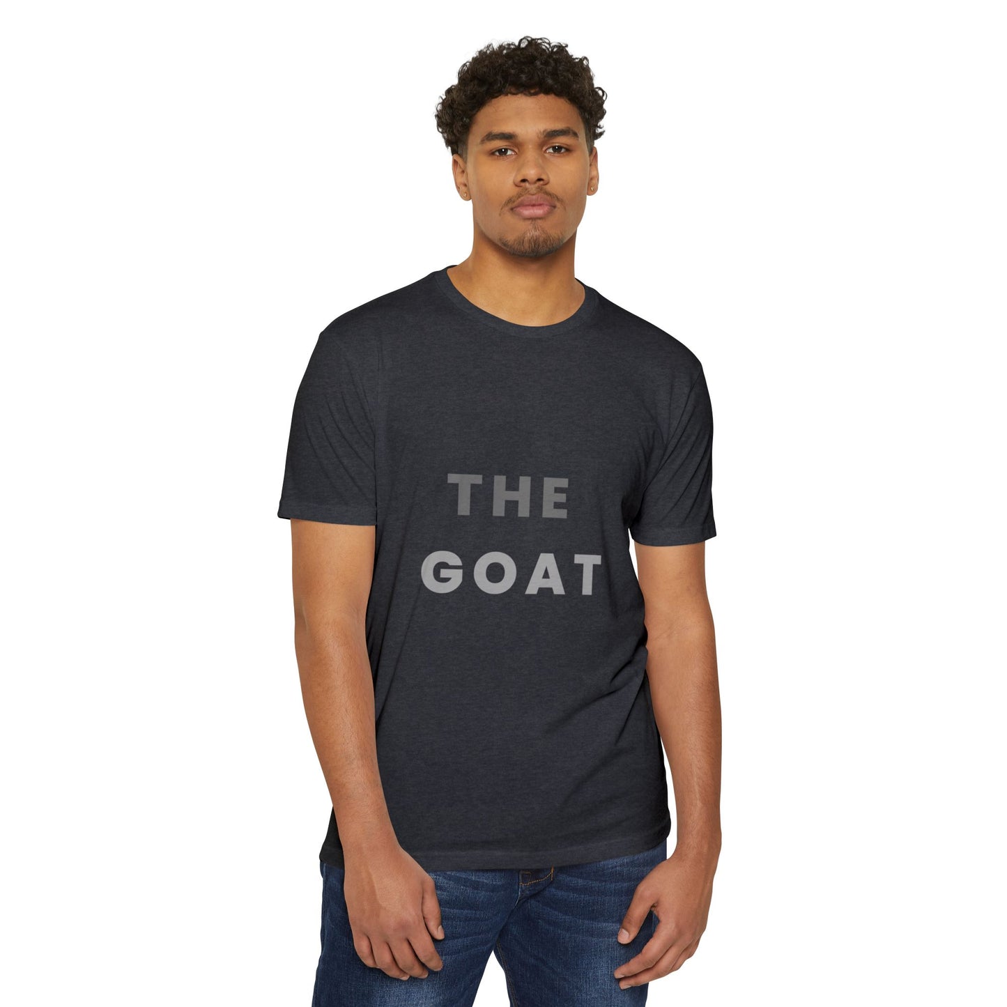 THE GOAT Graphic T-Shirt — Bold Minimalist Statement Tee