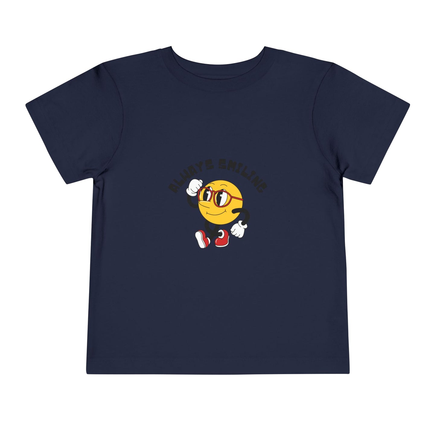 Always Smiling Toddler Tee, Cute Kids Shirt, Fun Toddler Apparel, Birthday Gift, Everyday Wear, Cheerful Kids Clothing