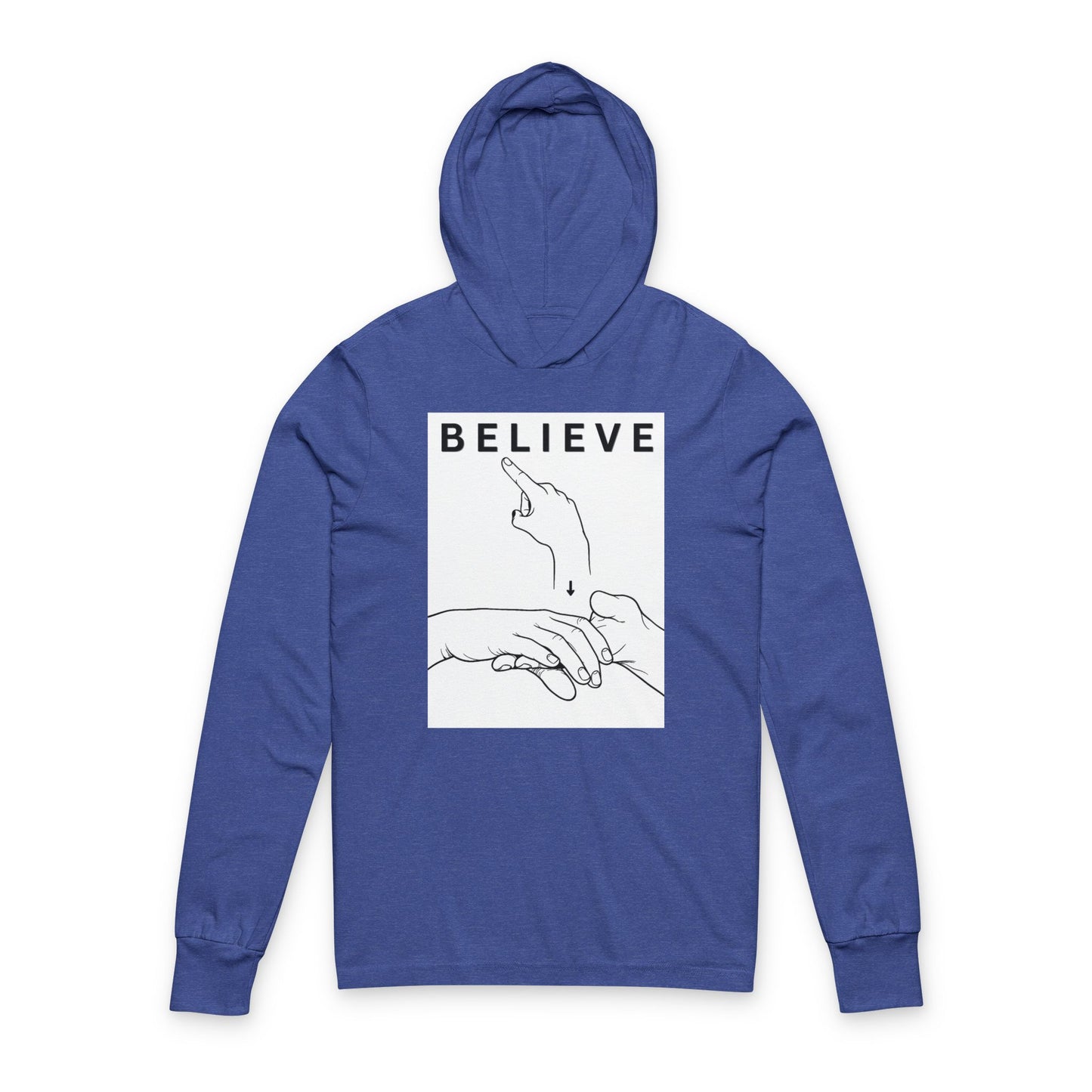 Believe Sign Language Hoodie
