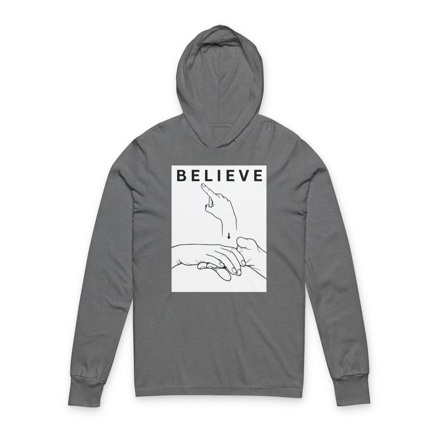 Believe Sign Language Hoodie