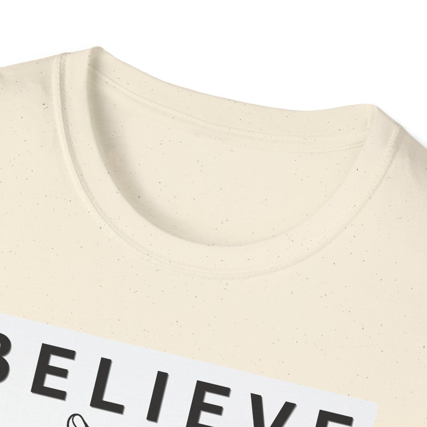 Believe Minimalist T‑Shirt — Inspirational Hand‑Line Art Tee