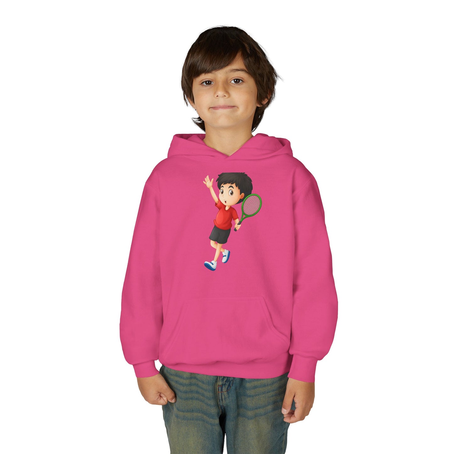 Men's Tennis Hoodie - Activewear Sweatshirt, Sports Hoodie, Birthday Gift, Tennis Lover Apparel, Cozy Top