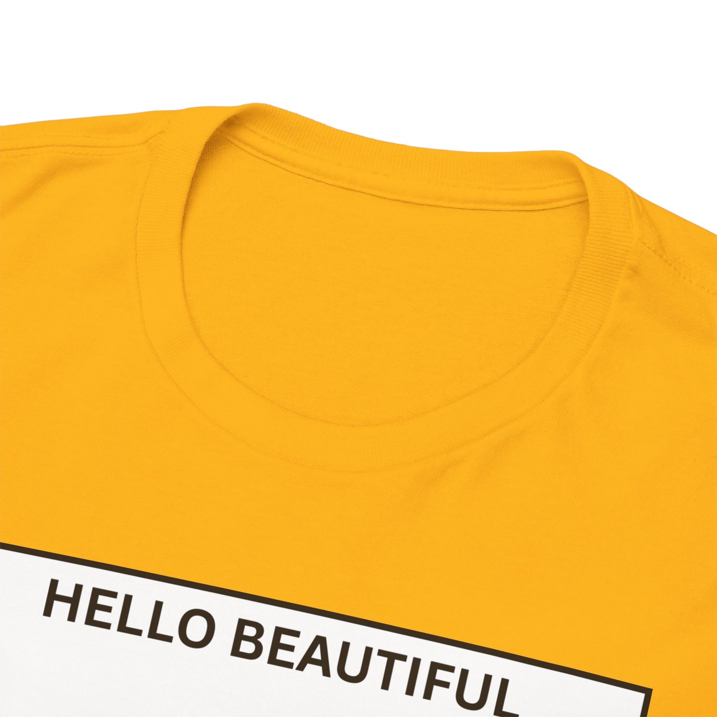 Hello Beautiful Sign Language T-Shirt — ASL Floral Graphic Tee