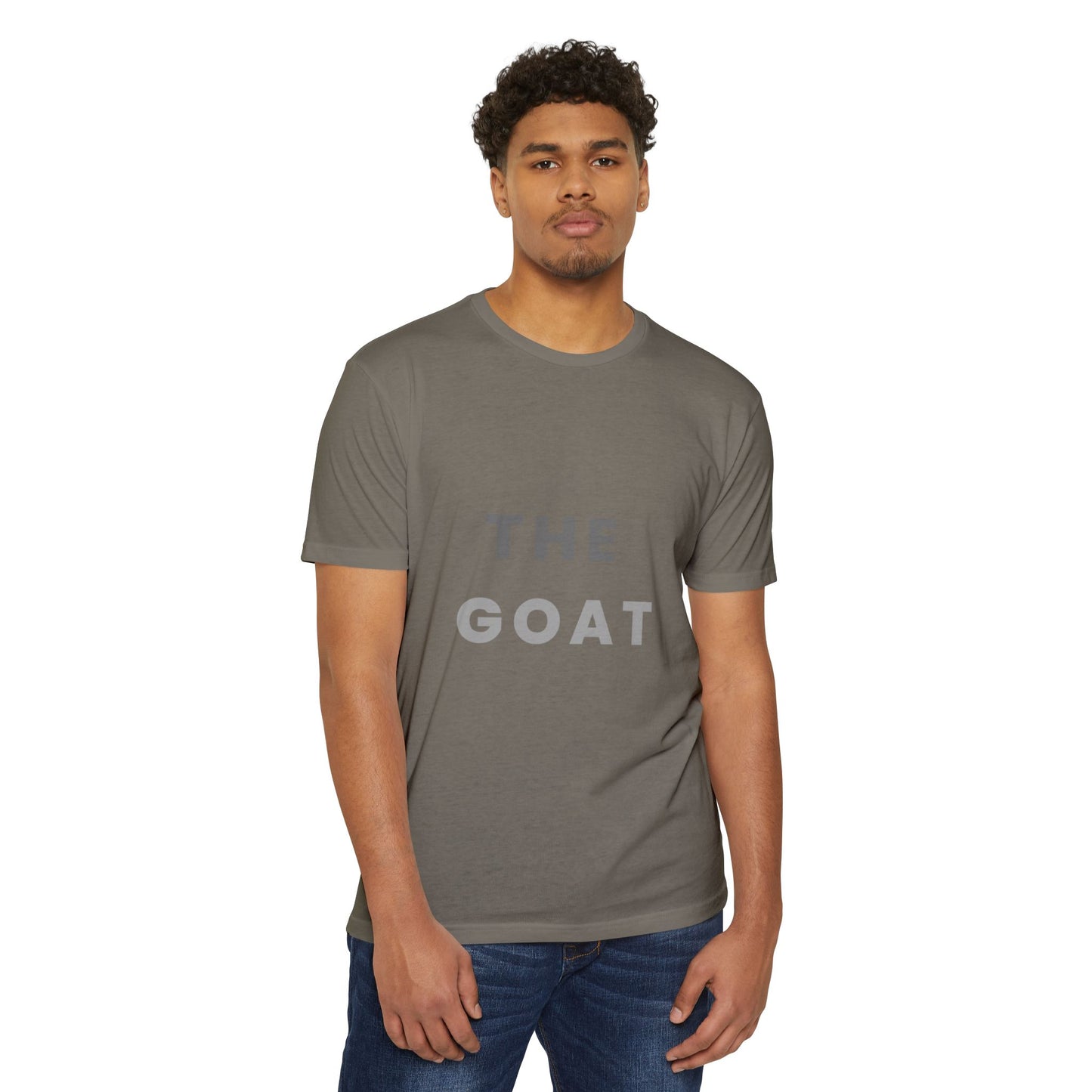 THE GOAT Graphic T-Shirt — Bold Minimalist Statement Tee