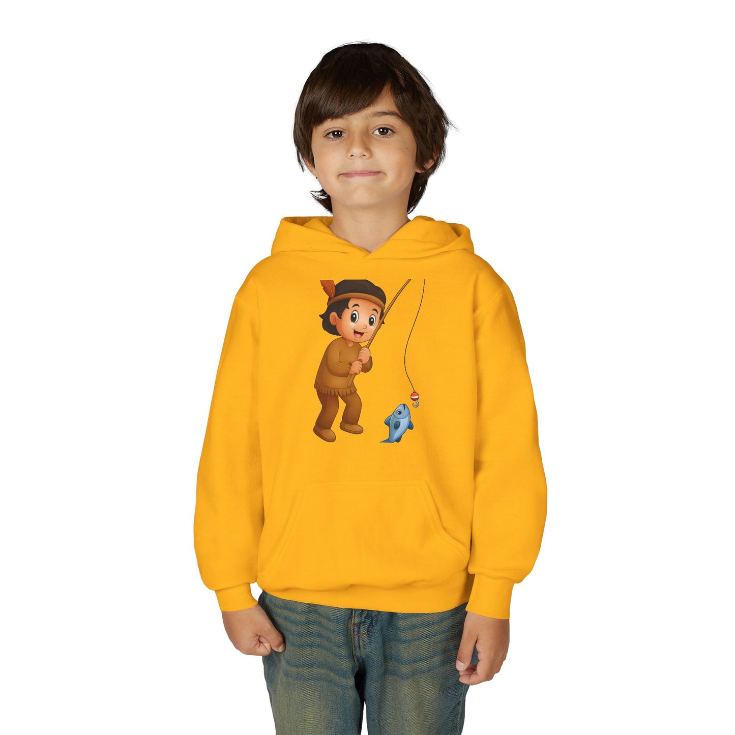 Unisex Fishing Adventure Hoodie -  Fisherman, Perfect for Winter, Gift for anyone Outdoor Fun, Birthday & Holidays