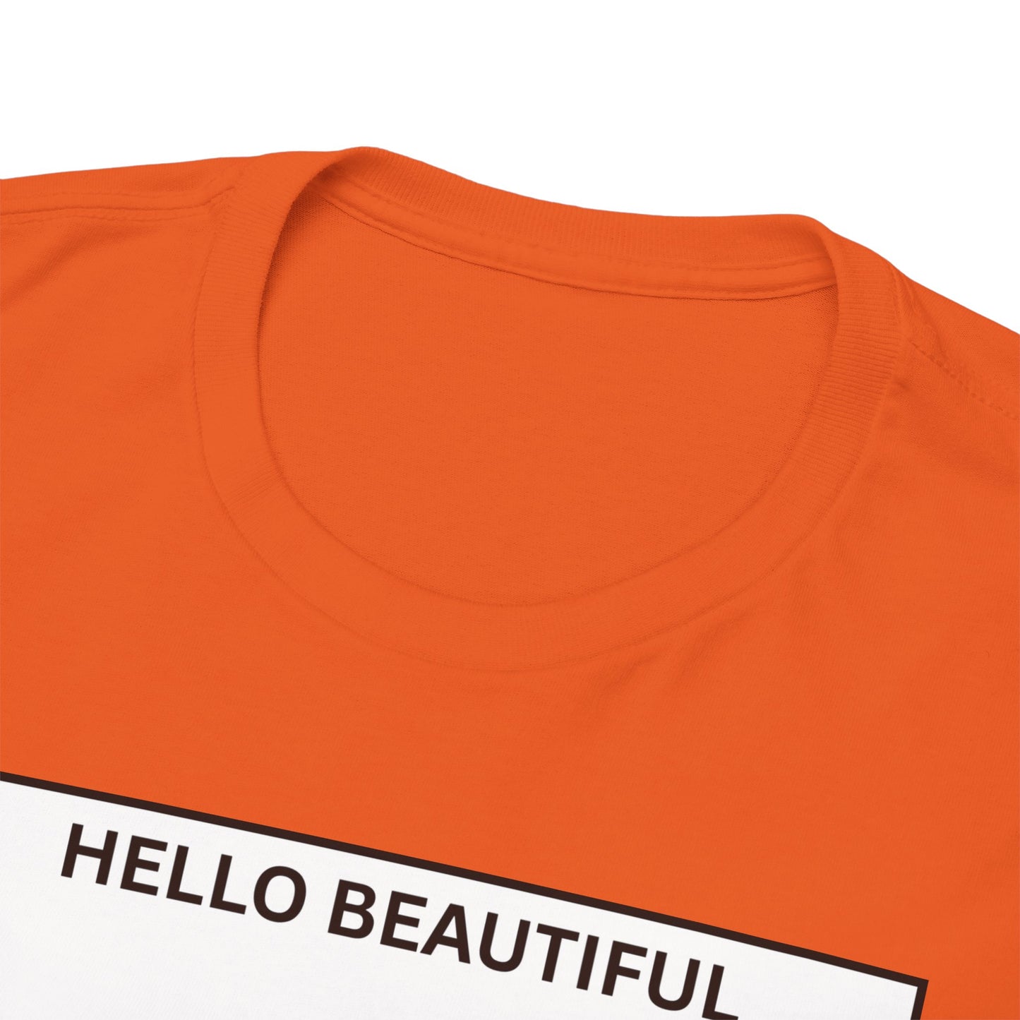Hello Beautiful Sign Language T-Shirt — ASL Floral Graphic Tee
