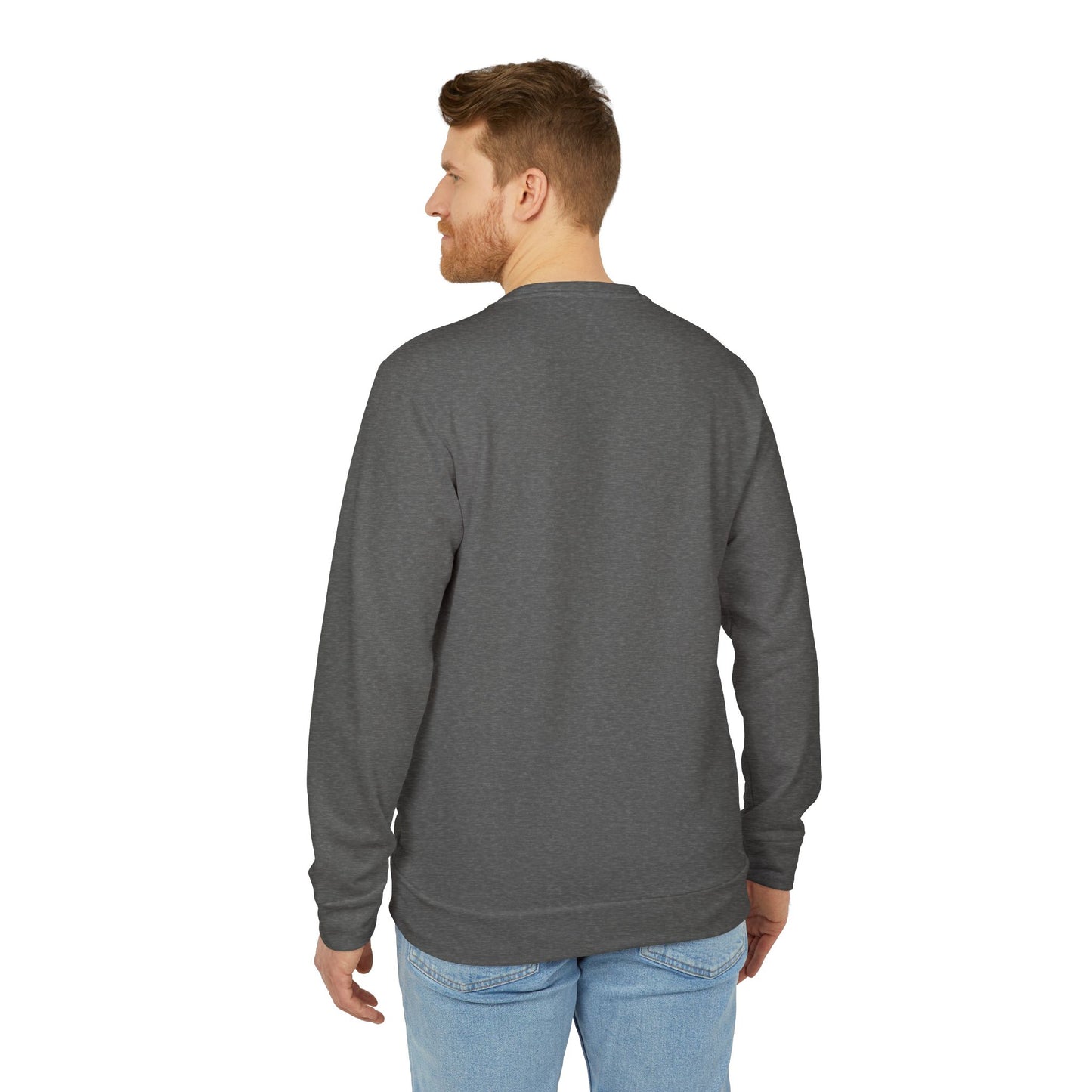 Blessed Hand Sign Crewneck Sweatshirt — adidas Unisex Fleece