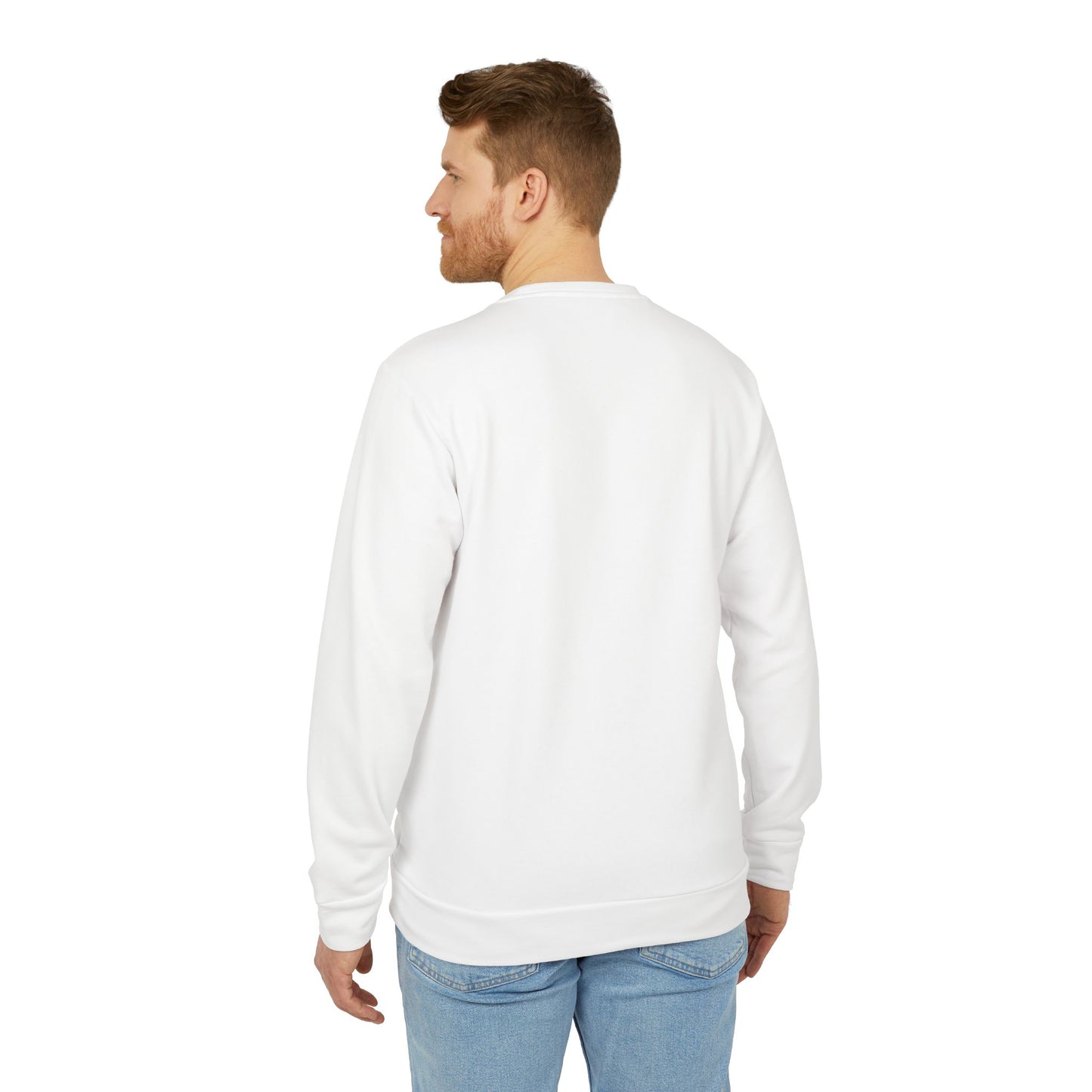 Blessed Hand Sign Crewneck Sweatshirt — adidas Unisex Fleece
