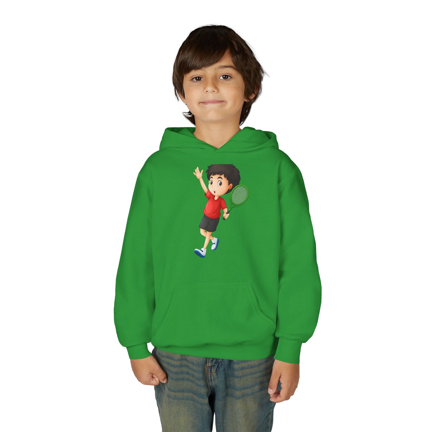 Men's Tennis Hoodie - Activewear Sweatshirt, Sports Hoodie, Birthday Gift, Tennis Lover Apparel, Cozy Top