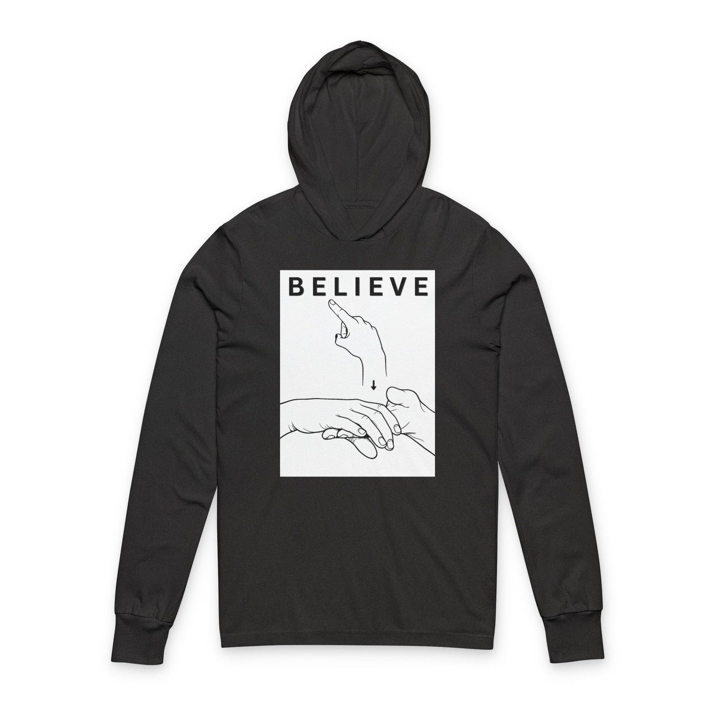 Believe Sign Language Hoodie